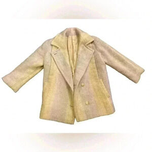 Avoca Handweavers of Ireland Mohair and Wool Pastel Jacket Size Large